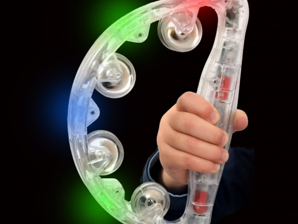Large Light up Tambourine