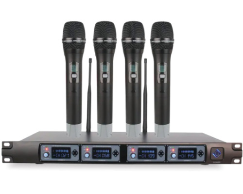Wireless microphone set