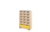 Storage Unit XL with deep cardboard trays + container - Eko