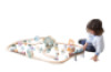 Wooden pastel railway set