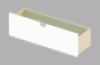 Cubo ACCESSORIES CONTAINERS white wide 1 pc