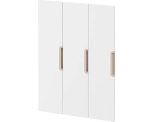 Doors with handle for cloakroom Vita 3 - White