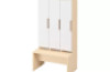 Doors with handle for cloakroom Vita 3 - White