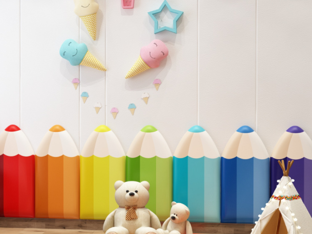 Pencil Padded Wall Art