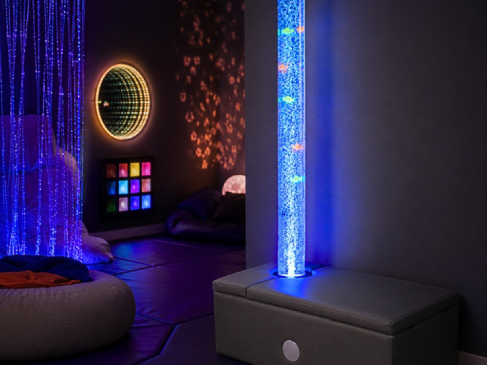 Bubble Tube Kit (Incl. Large Tube, Grey Padded Surround & Bracket)