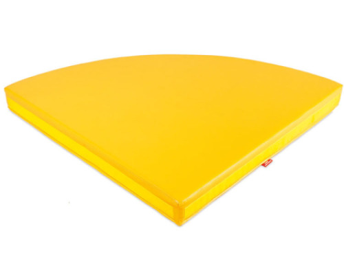 Corner mattress. Yellow