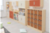 Hanging Cabinet 92 with doors and lock - Brick