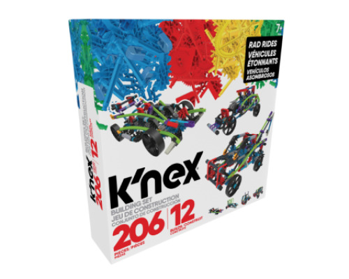 Vehicles on wheels. Construction blocks K'nex