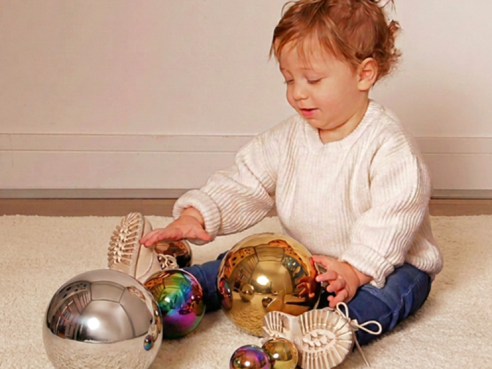 Metallic balls 10 pc set