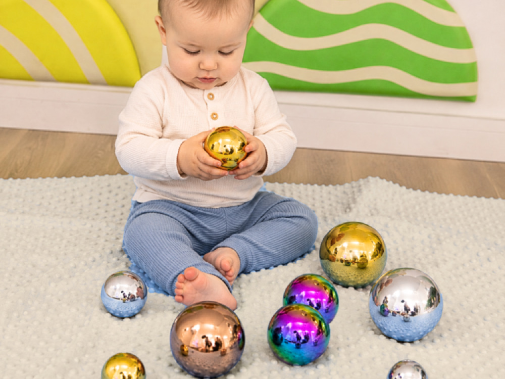 Metallic balls 10 pc set