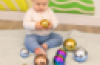 Metallic balls 10 pc set