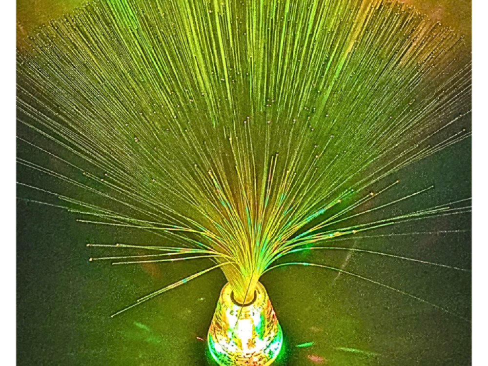 Fibre Optic Spray Lamp – Glitter Base