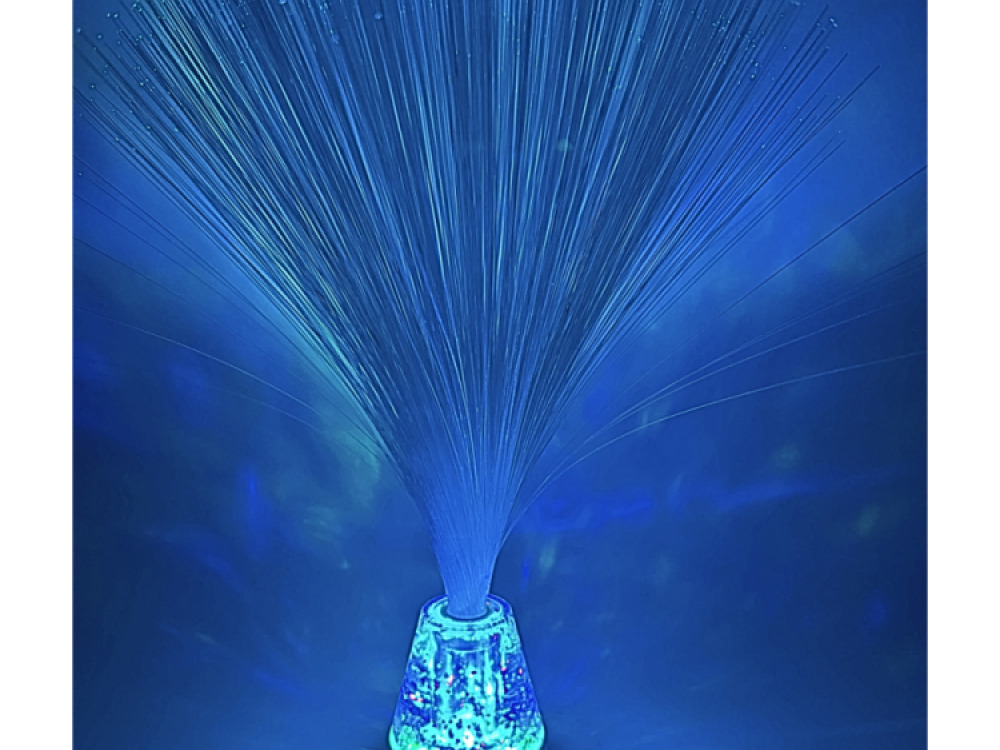 Fibre Optic Spray Lamp – Glitter Base
