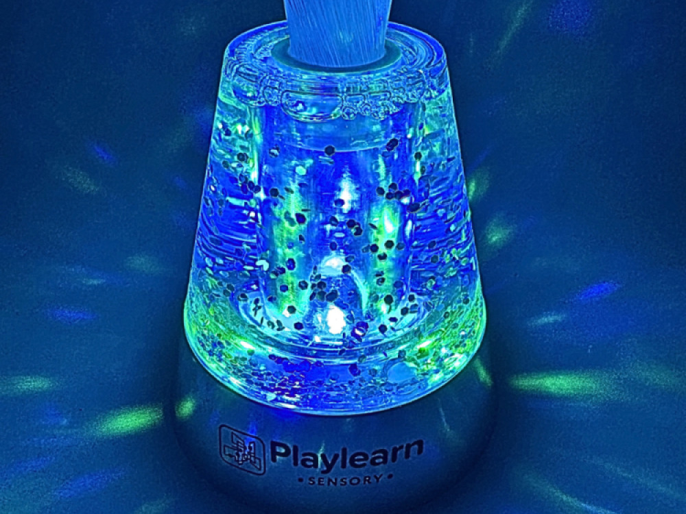 Fibre Optic Spray Lamp – Glitter Base