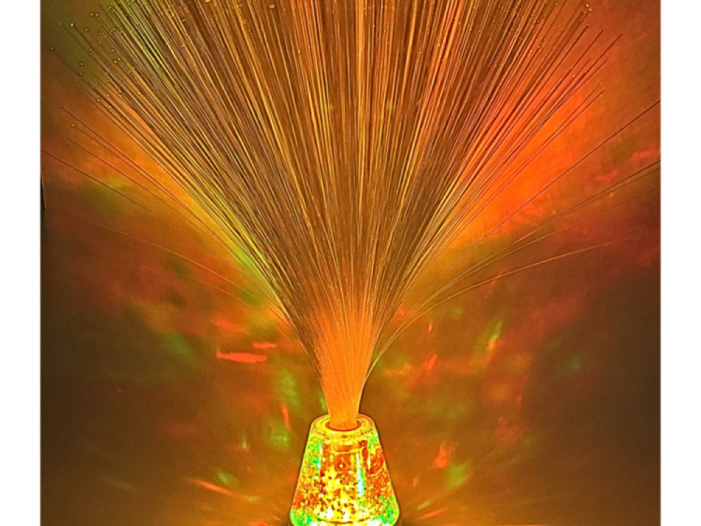Fibre Optic Spray Lamp – Glitter Base