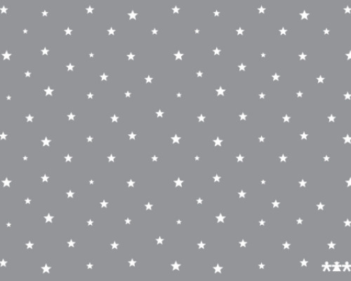 Grey stars carpet. 3 x 4 m
