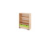 Storage Unit X with shelves + containers - Green