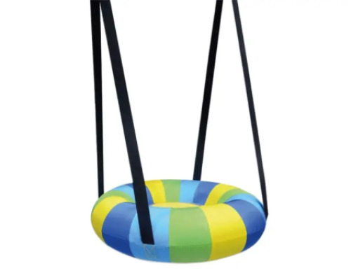 Inflatable boat. Therapeutic swing
