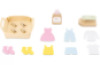 Laundry. Wooden activity corner