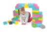 Wise Big Block Set Pastel Colours (42 Pieces)