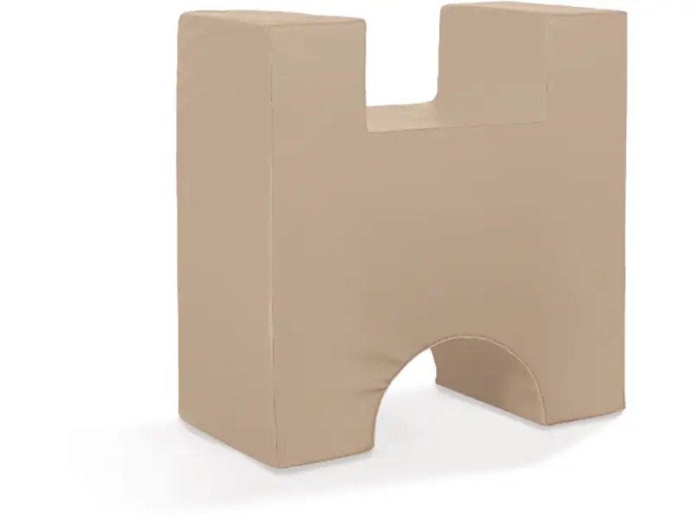 Base with rectangle. Foam shape