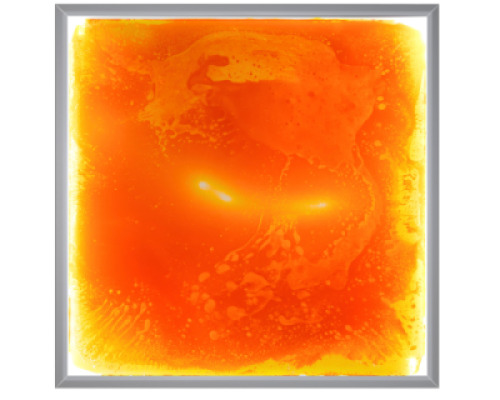 Light And Gel- Filled Floor Tile Orange – New Size