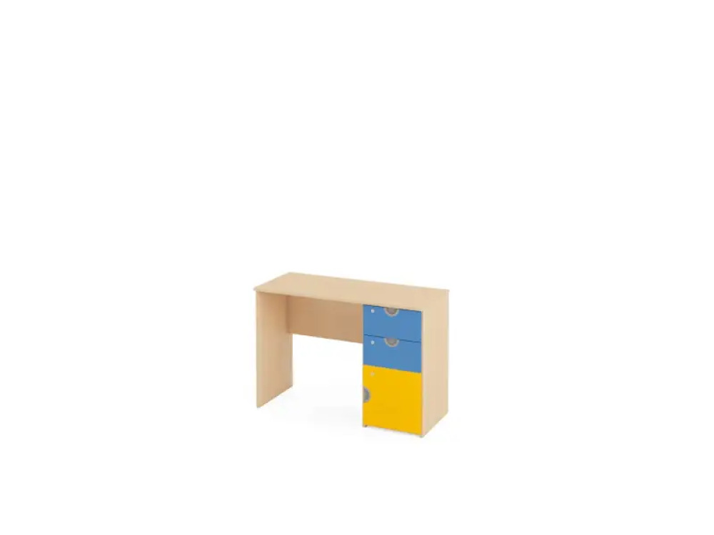 Right-hand desk. Cubo collection