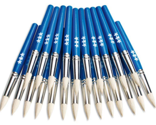 Brushes universal 11 mm 24 pcs.