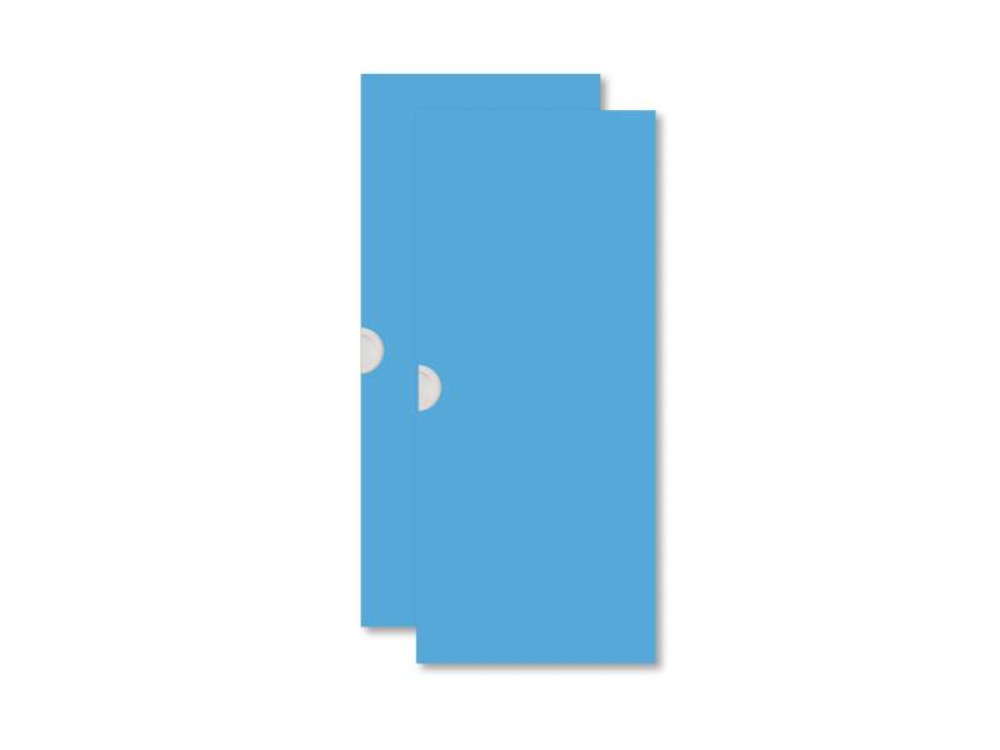 Doors for cot cabinet, 2 pcs. Azure blue. Cubo collection