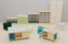Doors and shelves for treasure island - Brick