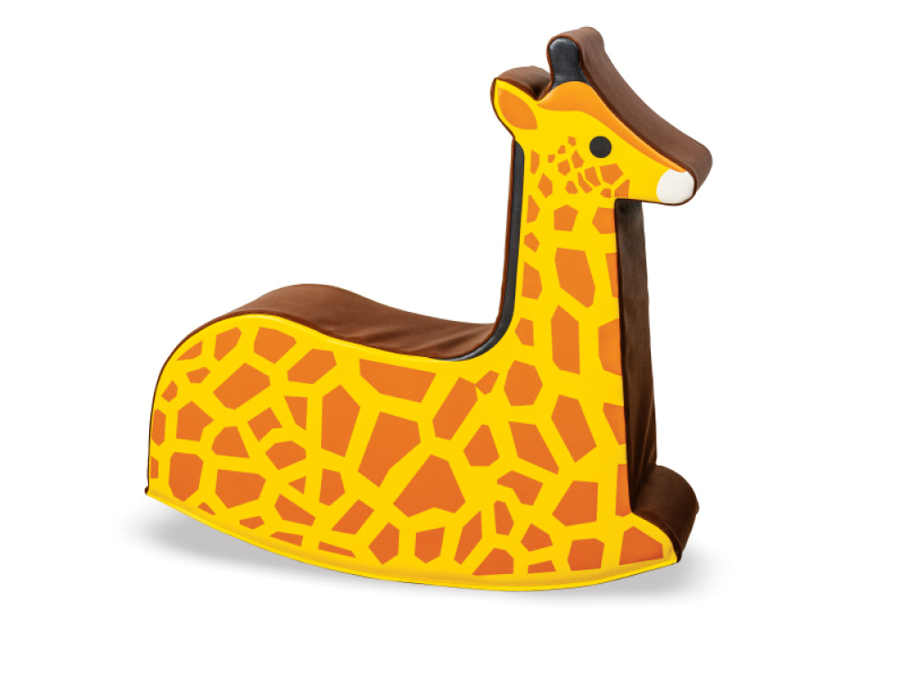 Giraffe. Foam rocker