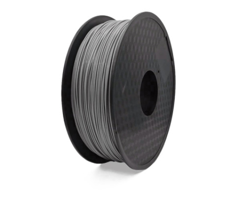 PLA grey filament for 3D printer - 1 kg