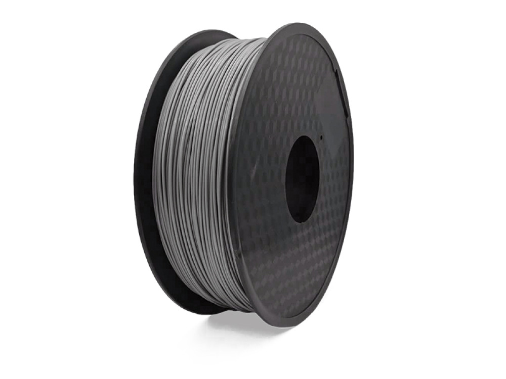 PLA grey filament for 3D printer - 1 kg