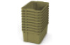 Big plastic containers - eco light green - 09