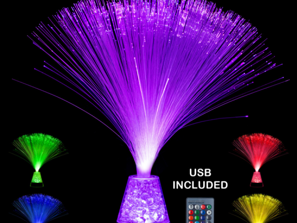Fibre optic Ice with remote control