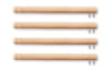 Wooden legs 3-4. Set of 4.