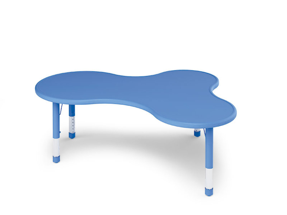 Butterfly table island blue