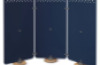 Tall acoustic screen - Navy