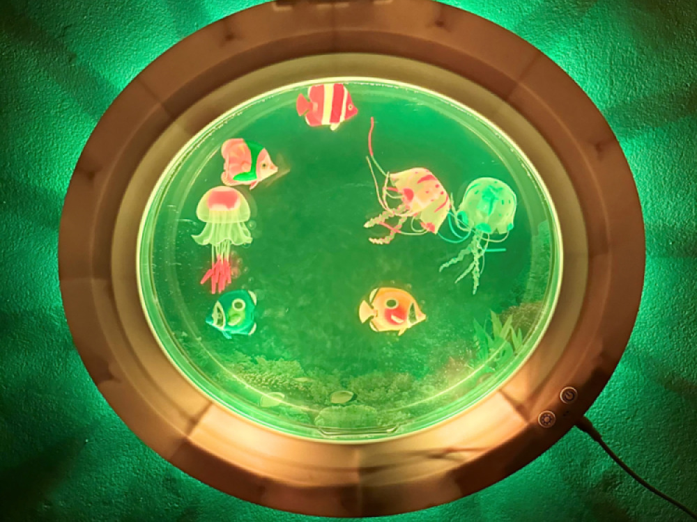 Round White Jelly Fish Tank