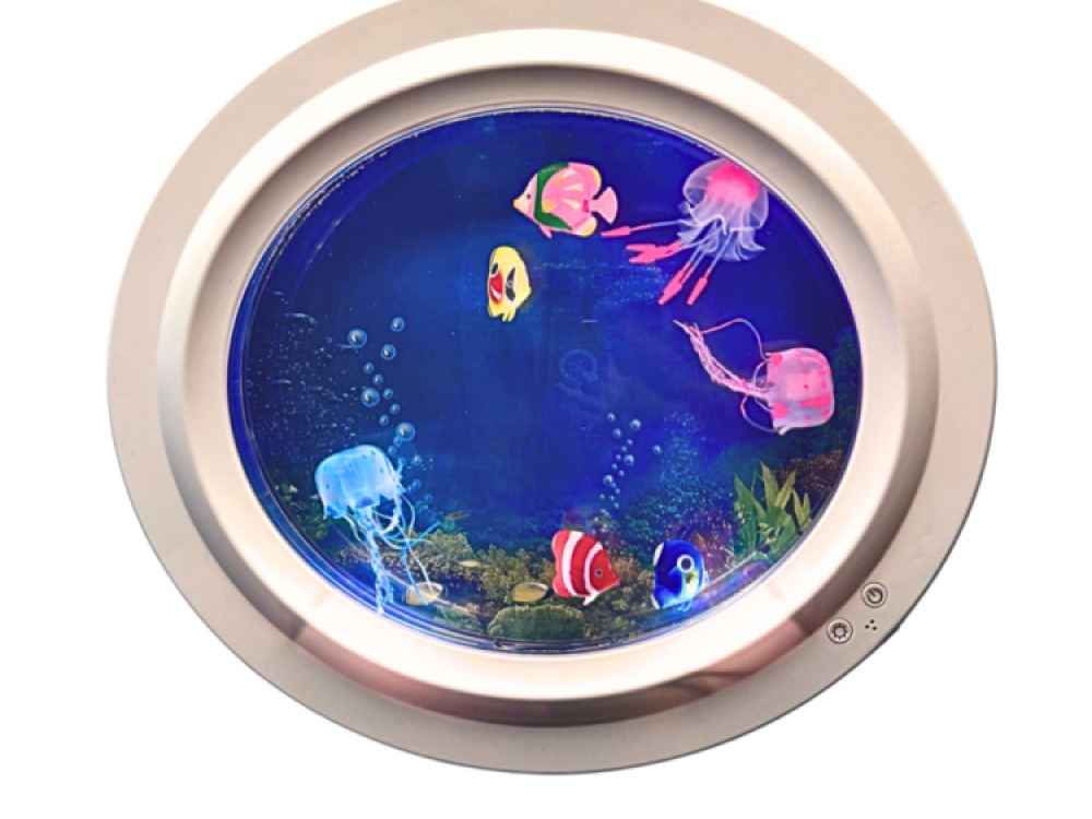 Round White Jelly Fish Tank