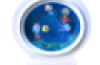 Round White Jelly Fish Tank