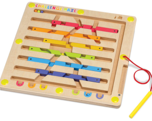 Magnetic colour maze