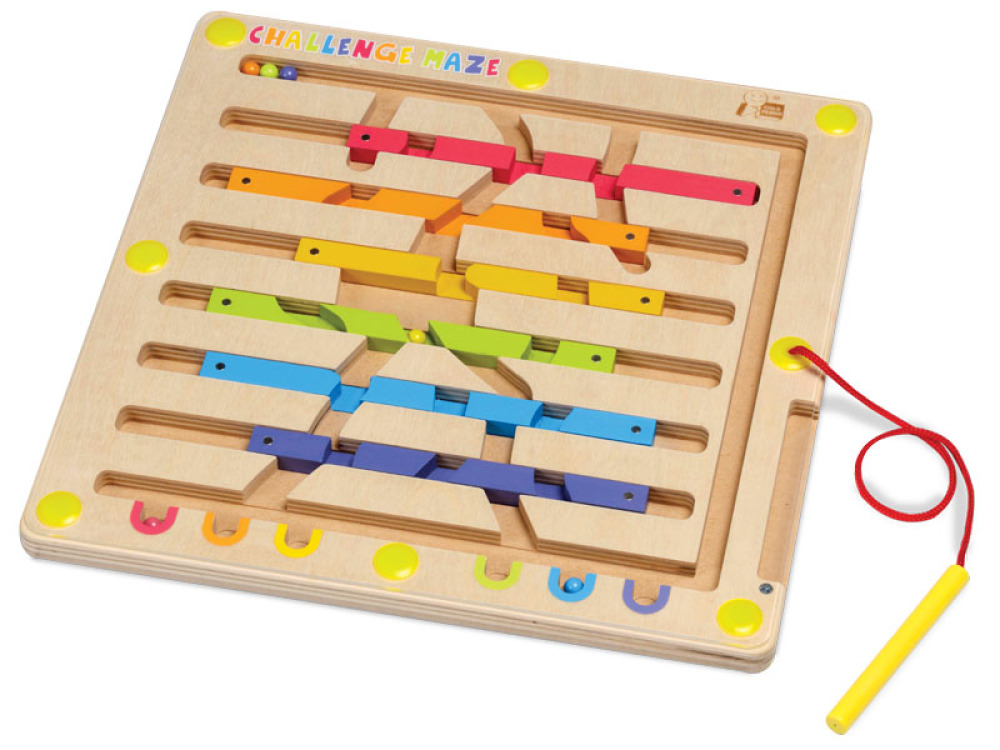 Magnetic colour maze