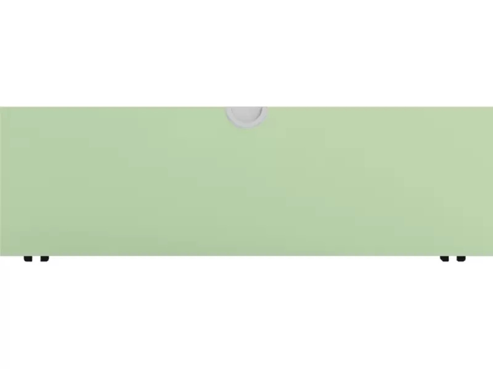 Cubo collection. Wide wheeled container - sage