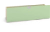 Cubo collection. Wide wheeled container - sage