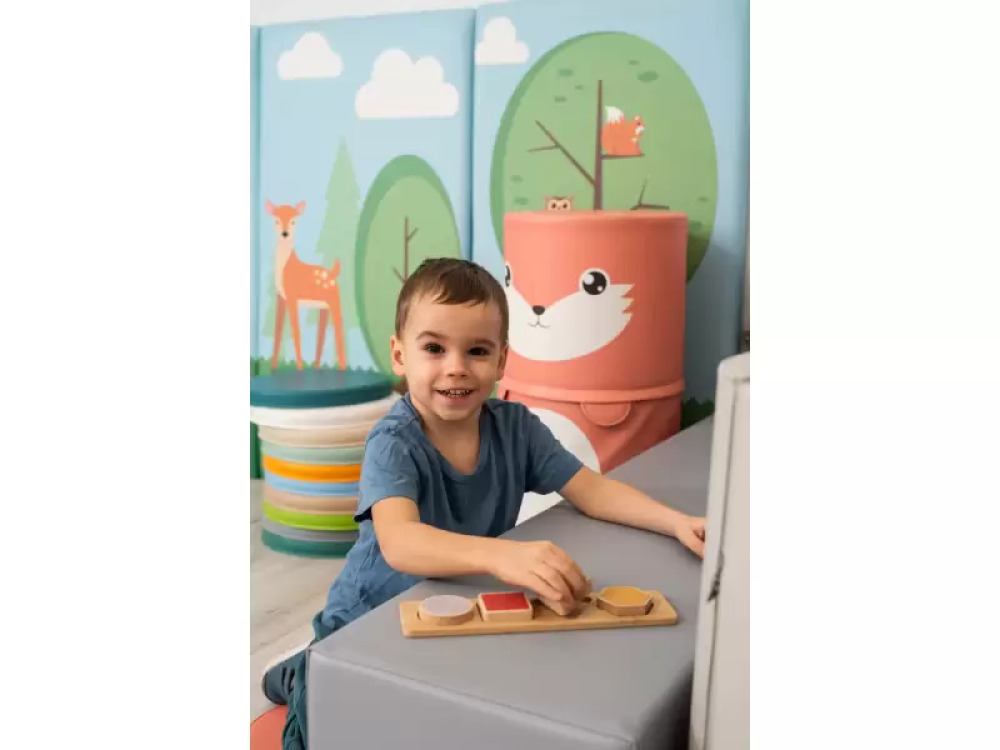 Sensory figures. Wooden puzzle