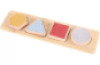 Sensory figures. Wooden puzzle