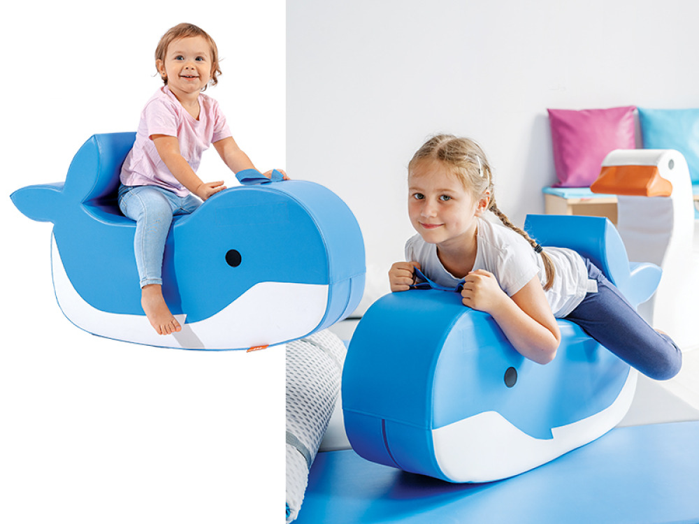 Whale. Foam rocker