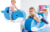 Whale. Foam rocker