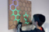 Touch Interactive Honeycomb Panel, Wall Mounted
